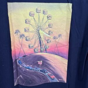 In-N-Out Burger 70th Anniversary T-shirt Souvenir Mens Black Sleeve 2019 XXL